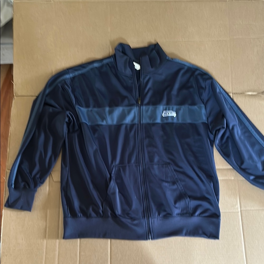 Seattle Seahawks Navy Track Jacket